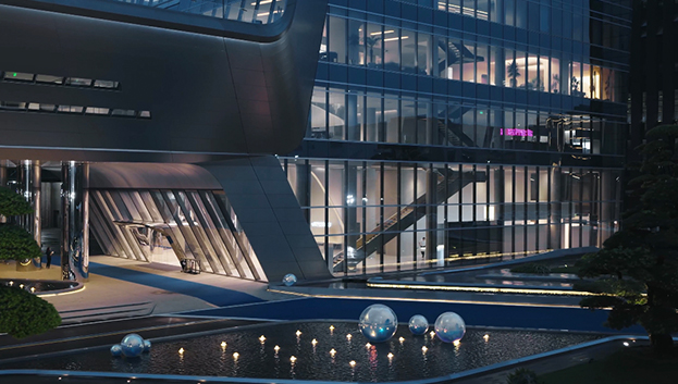 震撼航拍！沉浸式打卡k8凯发星际总部大楼